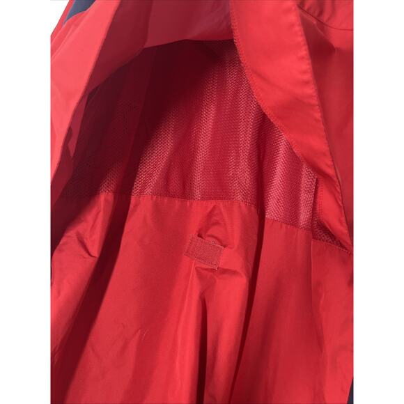 Majestic Boston Red Sox Pullover Windbreaker Jacket Mens Large Red V Neck Vented - Picture 6 of 11